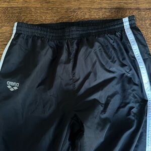 NEW Arena Black and white sweat pants. Redlands Swim Team. Size XL